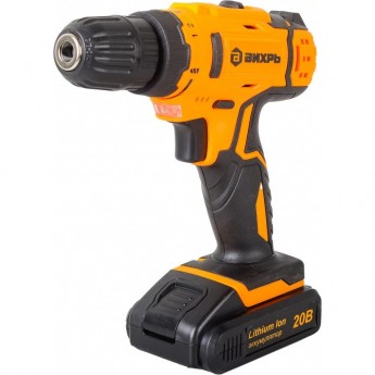 Дрель-шуруповерт ВИХРЬ ДА-20Л-2КА аккумуляторная с набором оснастки 65 предметов