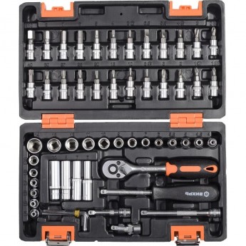 Набор инструментов ВИХРЬ 1/4", CrV, в кейсе 57 предметов